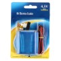 KIT ELÉCTRICO ESCOLAR, SET PARA EL COLEGIO, PILA PETACA 4.5V, INTERRUPTOR 220V, CABLE Y BOMBILLA.