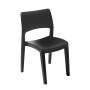 SILLA RESINA KLIK KLAK SIN BRAZOS COLOR ANTRACITA
