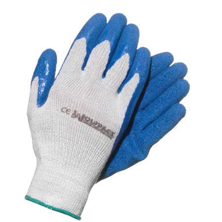 GUANTES LATEX / ALGODÓN IMPREGNADO CON COLGADOR   9 (PAR)