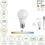 BOMBILLA LED ESTANDAR ROSCA E27. 9.5 WATT. EQUIVALE A 75 WATT. 1055 LUMENES. LUZ NEUTRA (4000º K.)