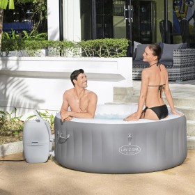 PISCINA SPA LAY-Z-SPA ST. LUCIA Ø 170X66 CM. CON 110 AIRJETS. CALEFACTABLE HASTA 40º, CAPACIDAD 2-3 PERSONAS