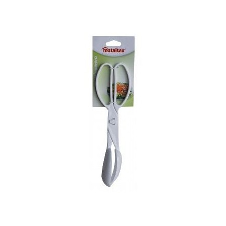 PINZA ENSALADA MELAMINA BRAVO PP BLANCA 29 CMS.