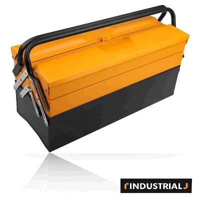 CAJA DE HERRAMIENTAS METÁLICA 49,5CM TOLSEN