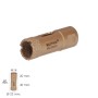 CORONA DIAMANTE PARA AMOLADORA Ø 22 MM. CONEXIÓN ROSCA M14. CORTE SECO