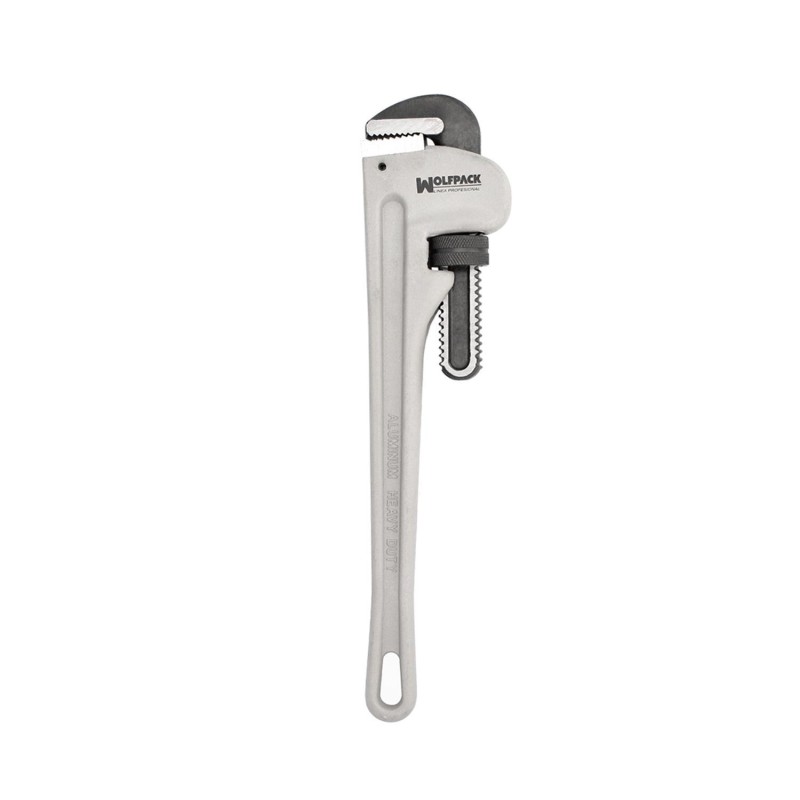 Llave Stillson Heavy Duty De Aluminio Para Fontanería Y Trabajos Industriales - 10 Pulgadas | Apriete Antideslizante Y Mandíbulas Profundas