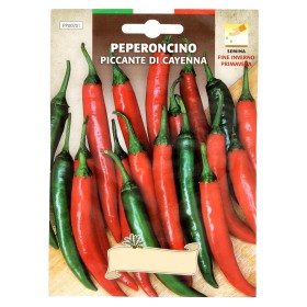 SEMILLAS PIMIENTO CAYENA PICANTE (1.5 GRAMOS) SEMILLAS VERDURAS, HORTICULTURA, HORTICOLA, SEMILLAS HUERTO.