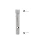 LLAVE TUBO TUBULAR 21X23 FABRICADA EN ACERO CROMO VANADIO, LLAVE GRIFERÍA, LLAVE DE TUBO PARA GRIFOS, LLAVES DE TUB