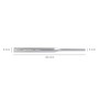 BOTADOR WOLFPACK CILINDRICO 3 X 8 X 150 MM. ESCARPA