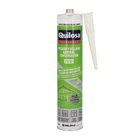 MASILLA POLIURETANO BLANCA CARTUCHO 300 ML.