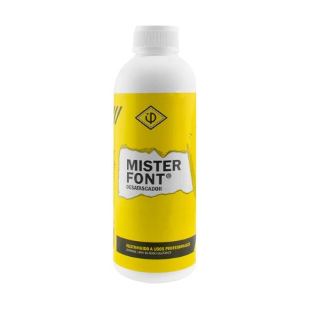 DESATASCADOR QUIMICO PROFESIONAL 1000 ML. MISTER FONT 98 SULFURICO