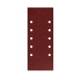 LIJA RECAMBIO CON VELCRO 115X280 MM. CON AGUJEROS GRANO  120 (10 PIEZAS)