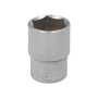 LLAVE VASO 1/2 HEXAGONAL 20 MM. PERFIL DE 6 CARAS. ACERO CROMO VANADIO, ARISTAS REDONDAS
