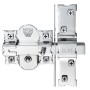 CERROJO SEGURIDAD FAC 946-RP/80 SERIE UVE  NIQUELADO ANTIBUMPING