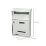 BUZON EXTERIOR COUNTRY BLANCO 215 X 320 X 105 MM.