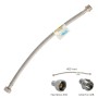 LATIGUILLO FLEXIBLE ACERO INOXIDABLE MACHO 3/8 - HEMBRA 3/8 - 400MM