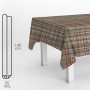 MANTEL HULE ROLLO MODELO TEXTIL IMPERMEABLE ANTIMANCHAS PVC 140 CM. X 25 METROS. ROLLO RECORTABLE. INTERIOR Y EXTER