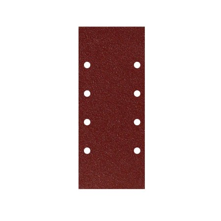 LIJA RECAMBIO CON VELCRO 93X228 MM. CON AGUJEROS GRANO  180 (10 PIEZAS)