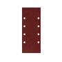 LIJA RECAMBIO CON VELCRO 93X228 MM. CON AGUJEROS GRANO  180 (10 PIEZAS)