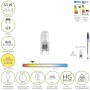 BOMBILLA HALOGENA G-9 33 W. 460 LUMENES. LUZ CÁLIDA (3.000ºK)