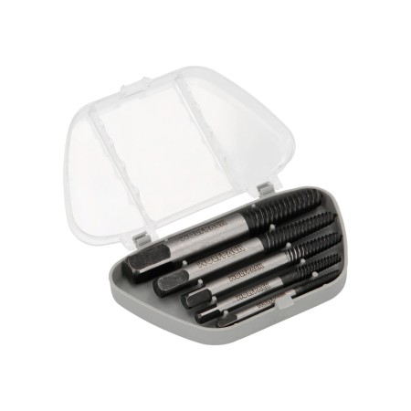 JUEGO EXTRACTORES CONICOS PARA TORNILLOS (5 PIEZAS). MEDIDAS 3 A 18 MM. EXTRACTOR TORNILLOS, SACA TORNILLOS.