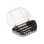 JUEGO EXTRACTORES CONICOS PARA TORNILLOS (5 PIEZAS). MEDIDAS 3 A 18 MM. EXTRACTOR TORNILLOS, SACA TORNILLOS.