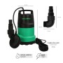 BOMBA AGUAS LIMPIAS SUMERGIBLE 400W. 8.000 LTS/HORA, PROFUNDIDAD 5 MTS, ELEVACIÓN 5,5 MTS.