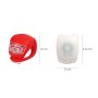 KIT LUCES LED BICICLETA 2 LUCES BASIC. LED PARA BICI, LUZ PARA PATIN, LUZ DE POSICIÓN, LUCES BICICLETA, LEDS BICICL