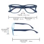 GAFAS LECTURA ILLINOIS AZULES. AUMENTO +3,5 GAFAS DE VISTA, GAFAS DE AUMENTO, GAFAS VISIÓN BORROSA