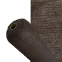 MALLA SOMBREO ROLLO 1 X 50 METROS, REDUCE RADIACIÓN, PROTECCIÓN JARDÍN Y TERRAZA, REGULA TEMPERATURA, COLOR MARRÓN