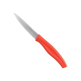 CUCHILLO NUUK MONDADOR HOJA ACERO INOXIDABLE 9 CM. ROJO (1 UNIDAD)