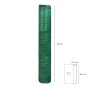 MALLA SOMBREO ROLLO 2 X 50 METROS, REDUCE RADIACIÓN, PROTECCIÓN JARDÍN Y TERRAZA, REGULA TEMPERATURA, COLOR VERDE C