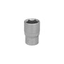 LLAVE VASO 1/4 HEXAGONAL 12 MM. PERFIL DE 6 CARAS. ACERO CROMO VANADIO, ARISTAS REDONDAS