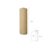 MALLA SOMBREO ROLLO 1.0 X 50 METROS, REDUCE RADIACIÓN, PROTECCIÓN JARDÍN Y TERRAZA, REGULA TEMPERATURA, COLOR BEIGE