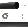TUBERIA DE RIEGO POR GOTEO Ø 16 MM. ESPESOR TUBO 1,2 MM. USO AGRICOLA 25 METROS