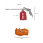 KIT ACCESORIOS AIRE COMPRIMIDO 5 PIEZAS CON CLICK RAPIDO. PISTOLAS DE PINTAR, SOPLAR, PETROLEAR, LAVAR Y MANGUERA