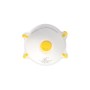 MASCARILLA FFP1 RIGIDA CON VALVULA (10 UNIDADES) ENVASADAS INDIVIDUALMENTE