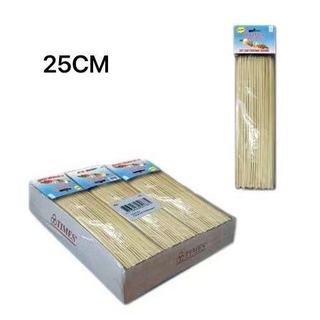 PINCHO BAMBU 25 CMS PAQUETE 80 UNIDADES