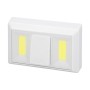 LINTERNA / LUCES LED PARA PARED / ARMARIO A PILAS (4 AAA) 250 LUMENES (FIJACIÓN MEDIANTE PEGATINA, IMAN O TORNILLOS