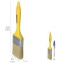 PALETINA PROFESIONAL CERDA BLANCA ANCHO 70 MM. CERDAS NATURALES MANGO PLASTICO ERGONOMICO, BROCHA PINTOR, PINCEL PI
