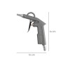 PISTOLA SOPLADO AIRE COMPRIMIDO CON ADAPTADOR RAPIDO, PISTOLA AIRE COMPRESOR, PISTOLA SOPLADO COMPRESOR, PISTOLA SO