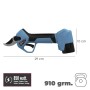 TIJERAS PODAR A BATERIA 16,8 VOLT. CON 2 BATERIAS 2 A/H. MANGO ENGOMADO, Ø CORTE 40 MM. CON MALETÍN
