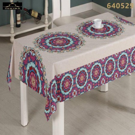 ROLLO MANTEL 20 MTSX140CMS MANDALA CENTRAL MAGENTA 640529