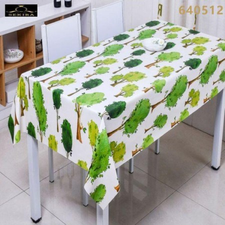 ROLLO MANTEL HULE 20MTSX140 CMS ARBOLES VERDES 640512