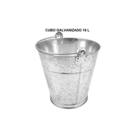 CUBO GALVANIZADO ECO 16 LTS.