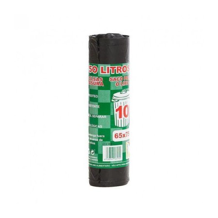 ROLLO BOLSA COMUNIDAD 10 USOS 65X75 CMS NERO