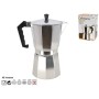 12 TAZAS CAFETERA ALUMINIO  ITALIANA CLASICA 600 ML APTA GAS,VITRO,ELECTRIC,HALOGENA