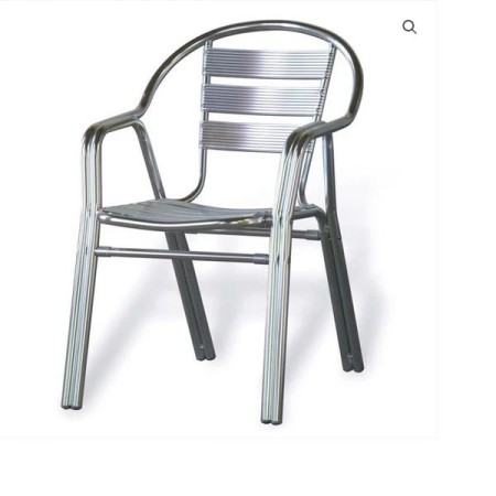 SILLA DE ALUMINIO DOBLE TUBO