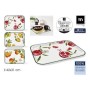 42X31 CMS BANDEJA MELAMINA FRUTAS GRANADA-LIMON-MELOCOTON LAMEDITERRANEA