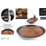 41 CMS BANDEJA CAMARERO ANTIDELIZANTE MADERA WOOD  MYBAR