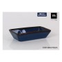 13.8X7.2 CMS BOL APERITIVO RECTANGULAR PORCELANA AZUL PICA PICA BLUE LAMEDITERRANEA